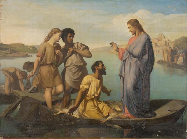 Henri-Pierre Picou The Miraculous Draught Spain oil painting art
